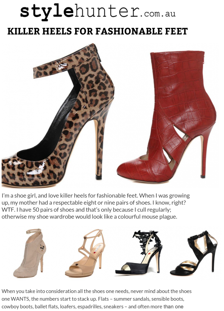 Style Hunter.com.au Features Mary-Kyri Shoes
